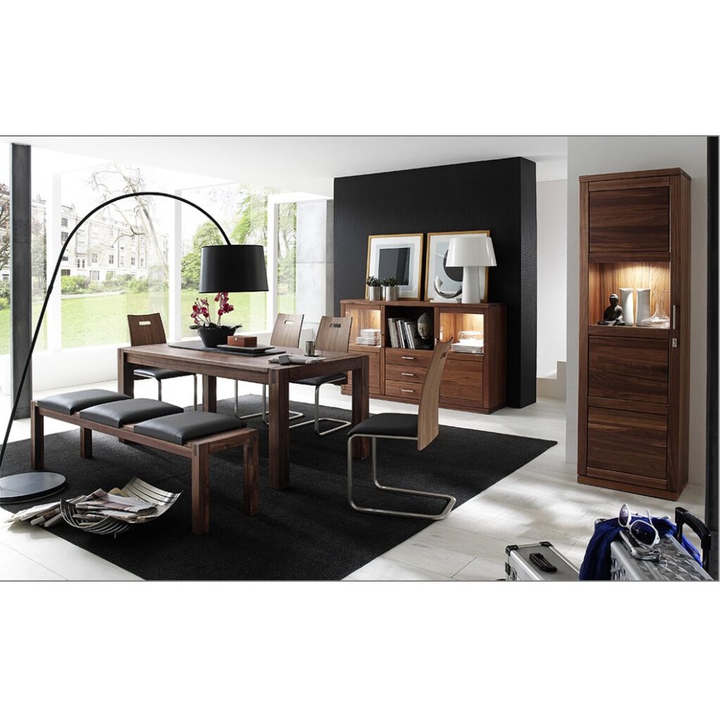 Sale 5 Esstisch Beatrice in Nussbaum
