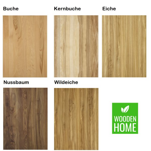 Holzarten Wooden Home Massivholzmöbel