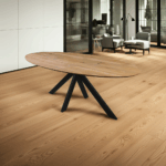 Ovaler Esstisch Tom 200-240 cm Eiche Massiv 9 Esstisch Oval